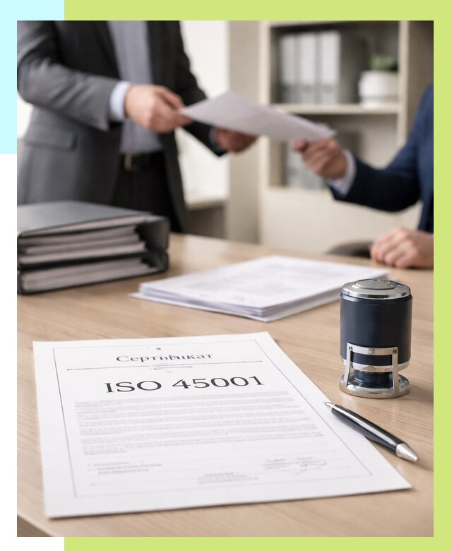 Сертификат ISO 45001 в Конаково под ключ от 45617 р. | Сертэкс